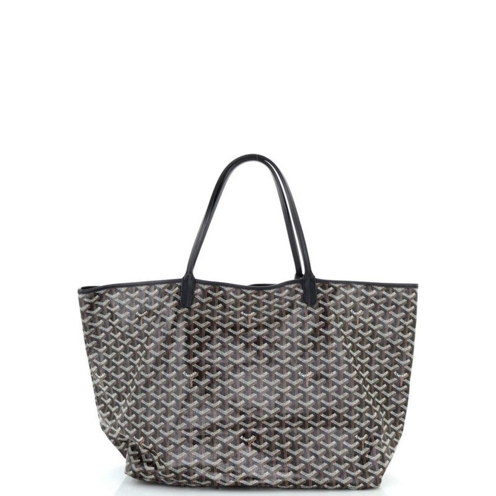 Goyard Saint Louis Tote Coated Canvas GM Black - Picture 3 of 8